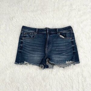 Women American Eagle High Rise Shortie Dark